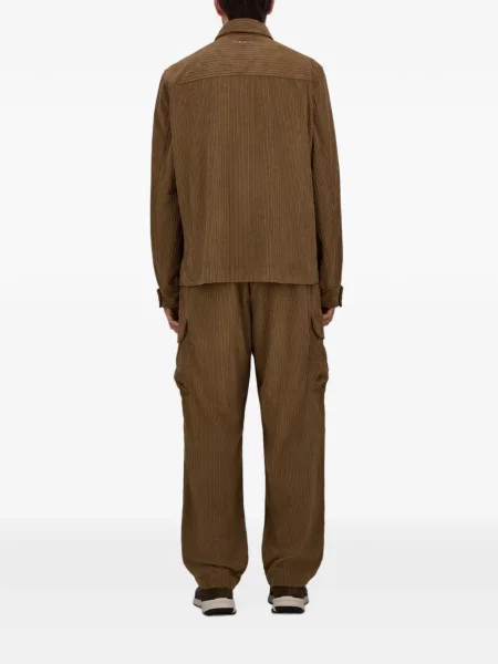 Pantaloni Herno de catifea cord verde