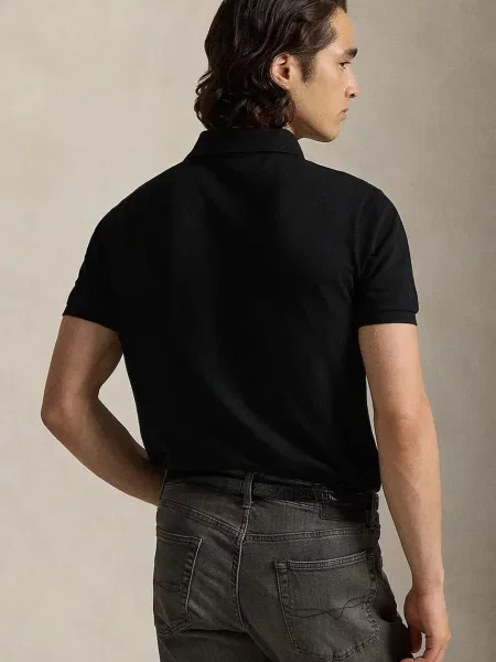 Polo Ralph Lauren μπλουζάκι πόλο μαύρο