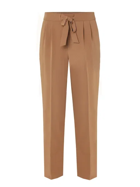 TATUUM Pantaloni cămilă maro