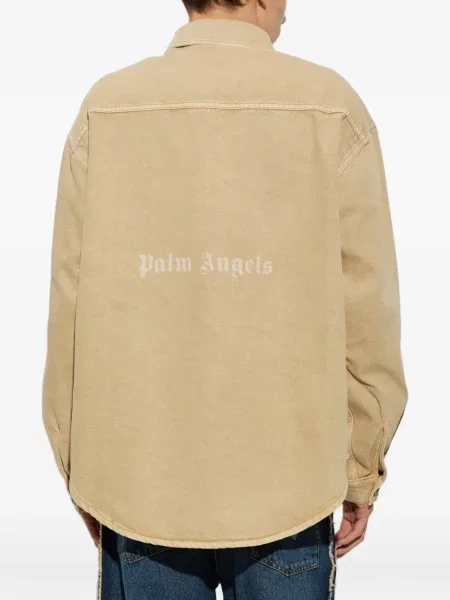 Geacă de blugi Palm Angels cu imagine