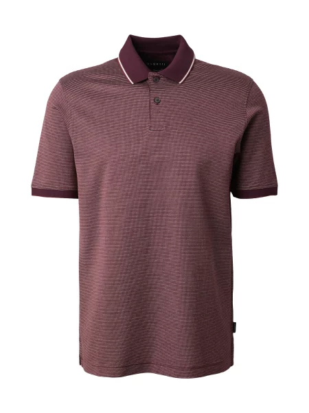 Bugatti Tricou ciclam alb