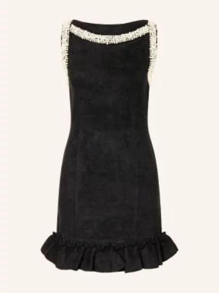Sandro Sukienka Koktajlowa schwarz biała