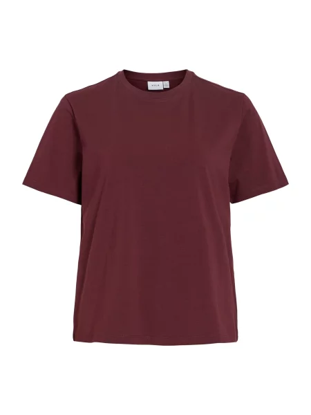 VILA Tricou VINora vin roșu