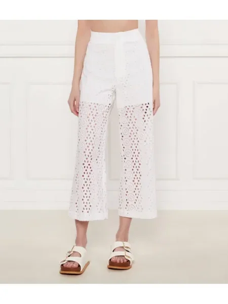 Liu Jo Pantaloni SANGAL | flare fit alb