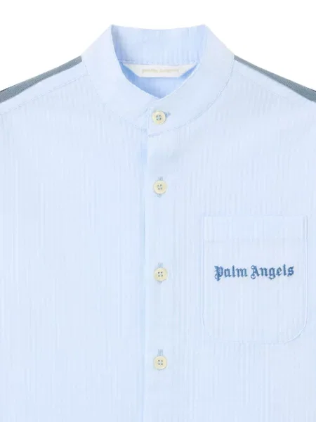 Koszula dziecięca Palm Angels niebieska