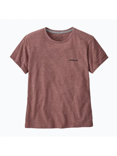 Дамска тениска Patagonia Logo Responsibili-Tee dulse mauve виолетово