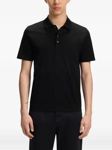 Scurt tricou polo Hugo negru