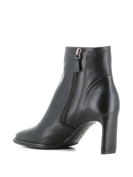 Botine Del Carlo din piele negru