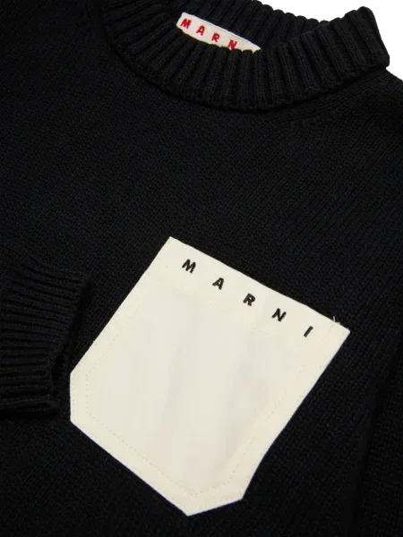 Sweter dziecięcy Marni czarny