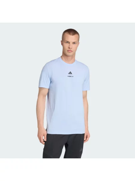 Tričko Les Mills Graphic modré