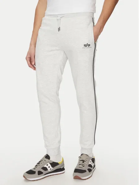 Alpha Industries Pantaloni trening Small Logo gri