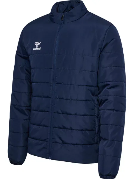 Kurtka puchowa Hummel Essential Szorty Bench niebieskie