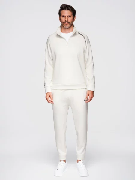 Pantaloni de jogging Ombre cu guler de stand-up