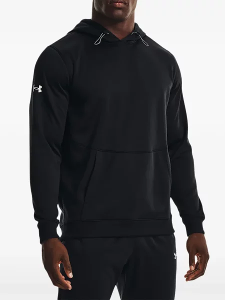 Hanorac cu glugă Under Armour din fleece negru