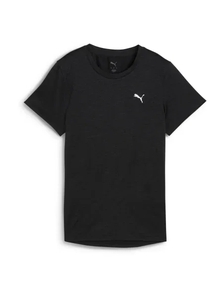 PUMA Tricou funcțional TAD ESSENTIAL negru amestecat alb