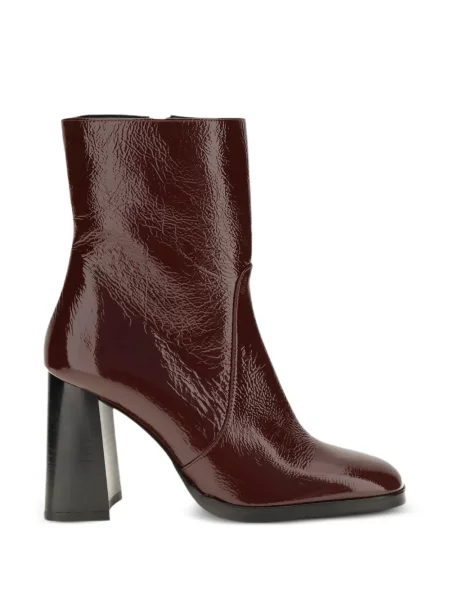 Členkové čižmy Stuart Weitzman červená