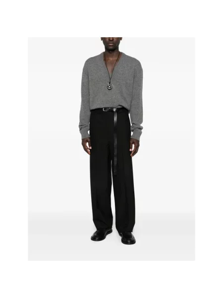 Spodnie Jil Sander czarne