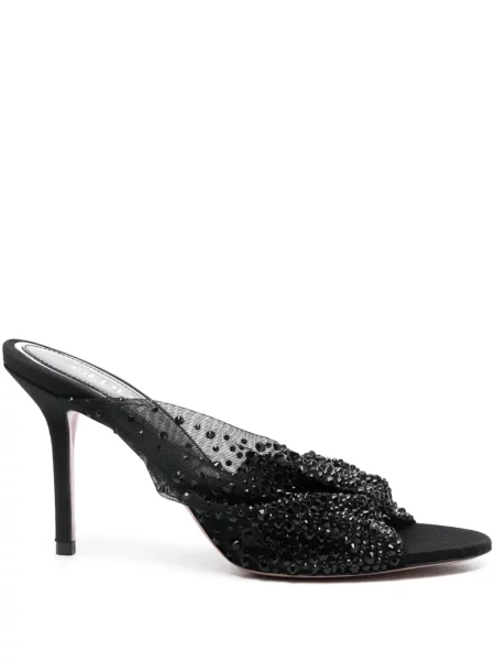 Papuci tip mules Gedebe negru