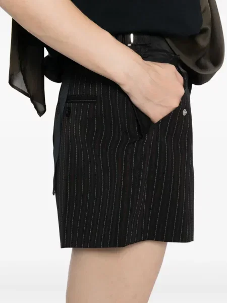 Pantaloni scurți Sacai negru