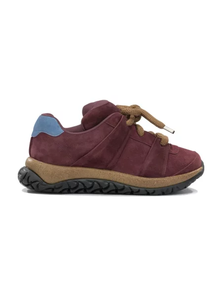 Sneakersy Birkenstock zamszowe czerwone