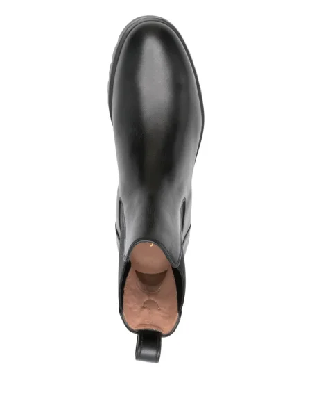 Botine Santoni din piele negru