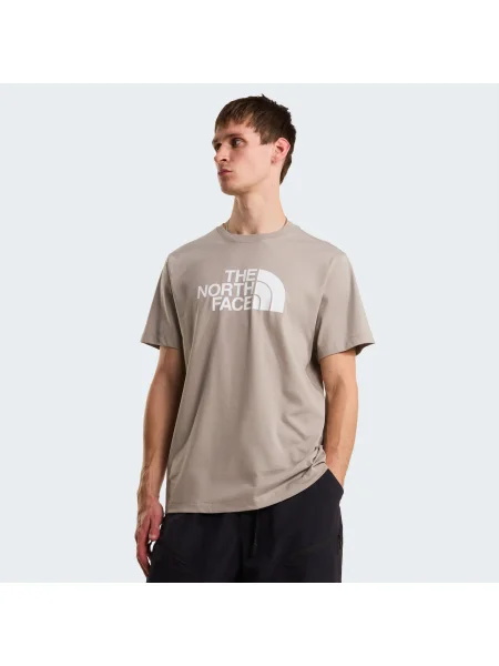 THE NORTH FACE Tricou EVOLUTION HALF DOME maro deschis / alb gri