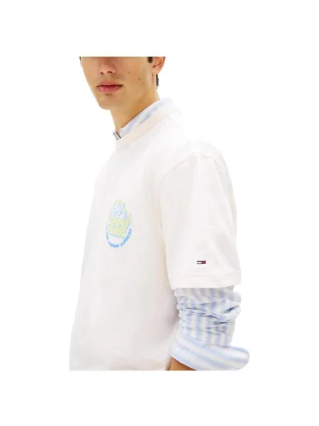 Tricou Tommy Hilfiger alb