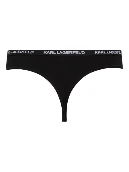 Chiloți tanga Karl Lagerfeld negru