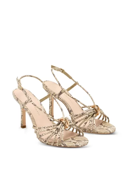Sandale Loeffler Randall cu model piele de șarpe