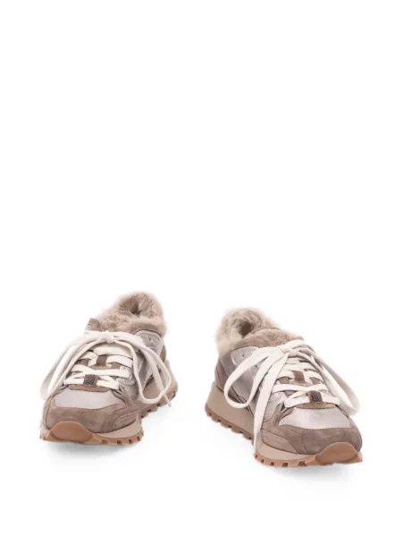 Sneakerși Brunello Cucinelli maro