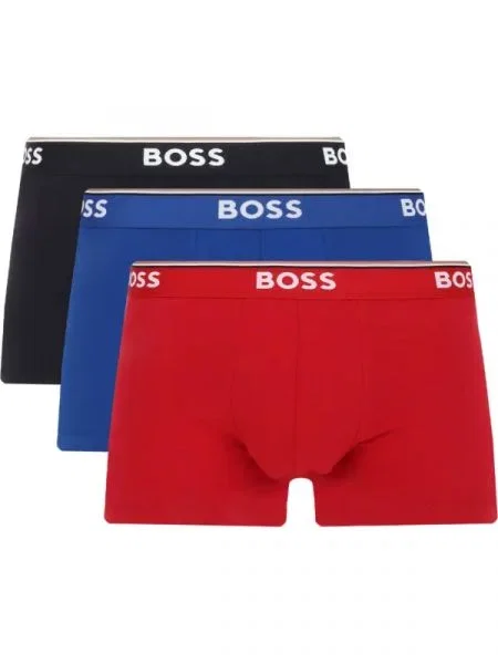 BOSS BLACK Chiloți boxer Trunk 3P Power negru