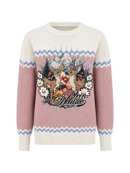 Pulover Philipp Plein roz