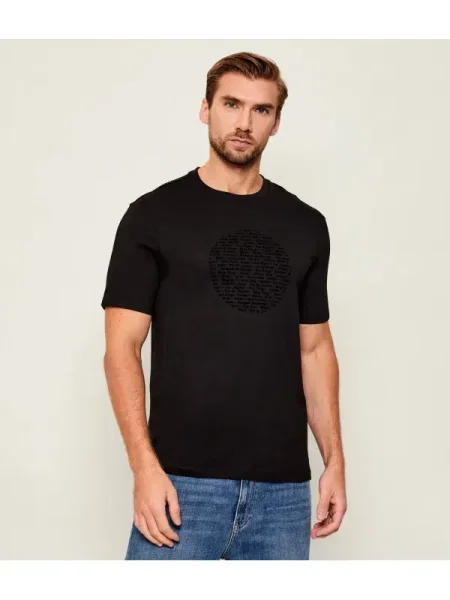 Armani Exchange Tricou negru
