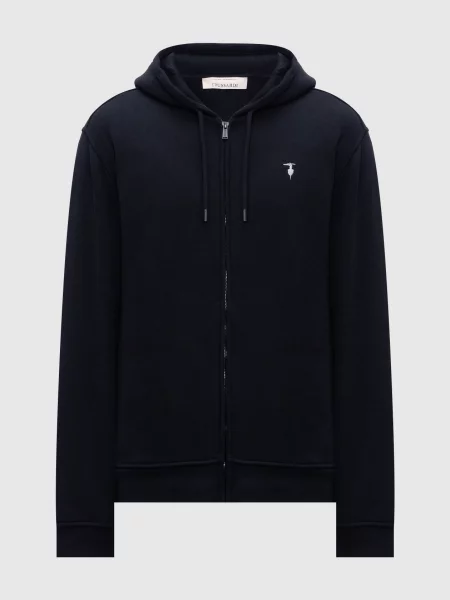 Утепленная куртка Trussardi синяя