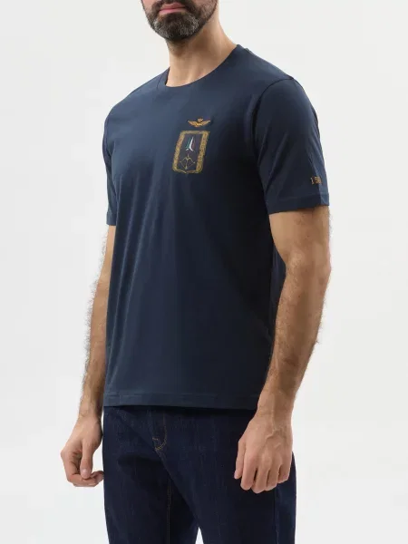 Футболка Aeronautica Militare синя
