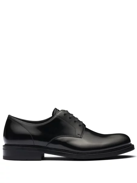 Pantofi derby Prada din piele negru