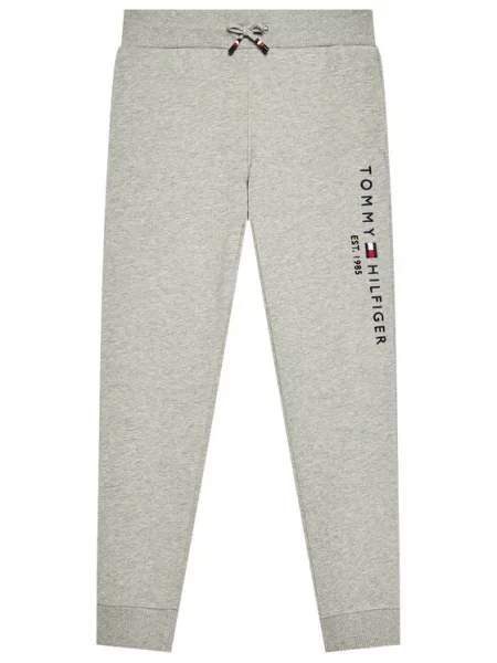 Teplákové kalhoty Tommy Hilfiger šedé