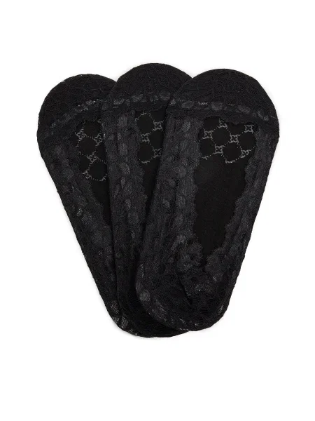 Nine West Șosete joase BLACK negru