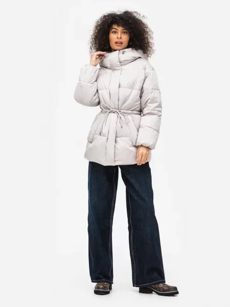 Зимова куртка VIVA WEAR молочний