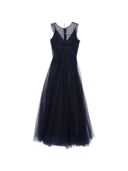 Rochie Marc Le Bihan fără mâneci din tul albastru