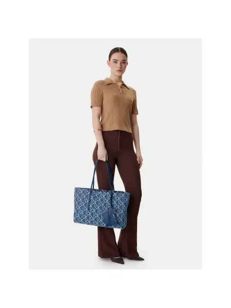 Kabelka Calvin Klein modrá