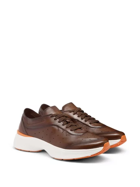 Sneakerși Santoni maro