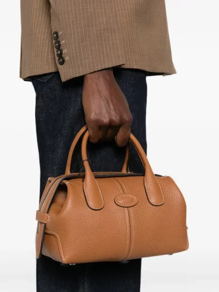Shopper táska Tod's autogrammal barna