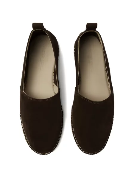 Zomšinės espadrilės Frescobol Carioca ruda