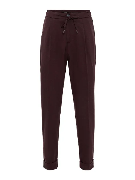 Antioch Kalhoty červeň burgundská