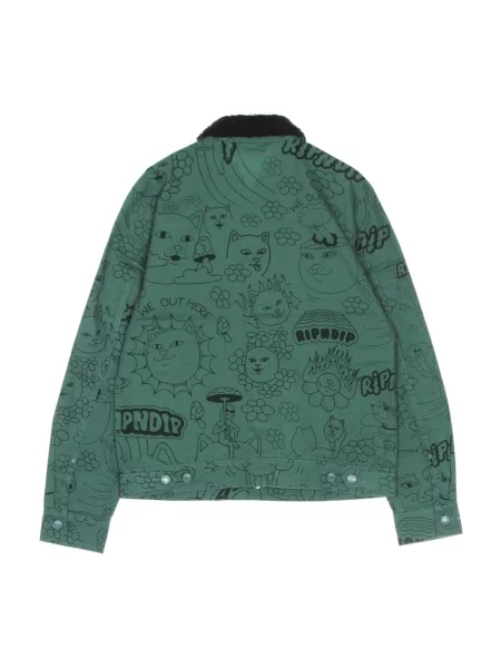 Kurtka Ripndip zielona