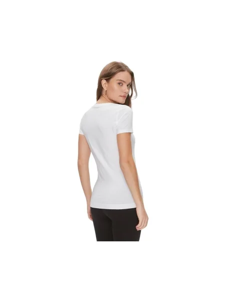 GUESS Tricou | alb