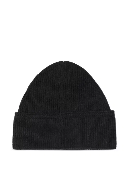 Πλευρωτός beanie Paura μαύρο