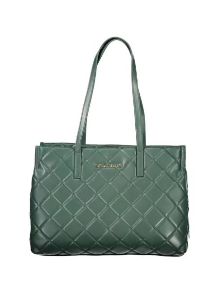 Matlasat geantă shopper Mario Valentino verde