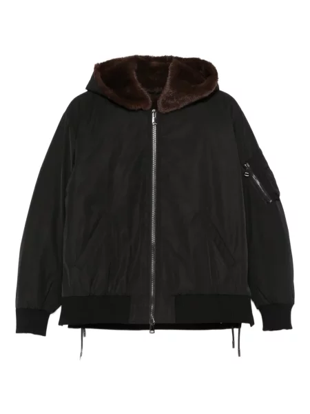 Geacă Gotha cu glugă maro